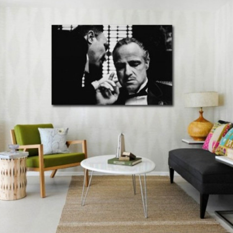 Πίνακας σε καμβά με Κινηματογράφο Godfather
